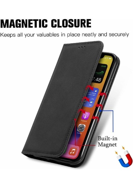 Infinix Not 40 Pro 4g Için Flip Case Basit Iş Kapak Kapak Cüzdan (Yurt Dışından)