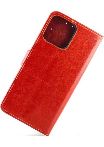 IPhone 15 Için Flip Case Pro Max Kart Tutucu Manyetik Kapatma Darbeye Pu (Yurt Dışından)
