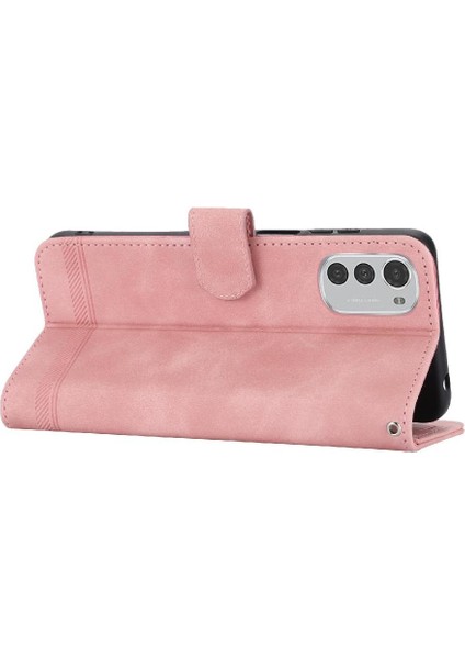 Motorola Moto G22 Bileklik Manyetik Kapatma Nakit Cep Için Flip Case (Yurt Dışından) modelleri