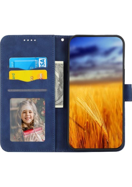 Xiaomi Redmi Not 11 Pro Için Flip Case Manyetik Kapatma Bileklik Kartı (Yurt Dışından)