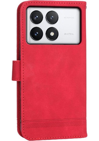 Xiaomi Poco X6 Pro 5g Premium Nakit Cep Manyetik Kapatma Için Flip Case (Yurt Dışından)