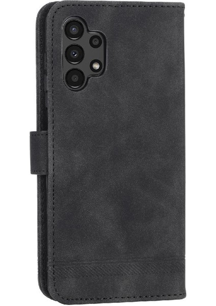 Manyi Mall Samsung Galaxy A13 Premium Kart Yuvaları Bileklik Manyetik Için Flip Case (Yurt Dışından)