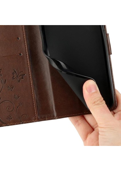 Motorola Moto G24 Kart Tutucu Pu Deri Bilek Kayışı Kapatma Için Filp Durumda (Yurt Dışından) modelleri