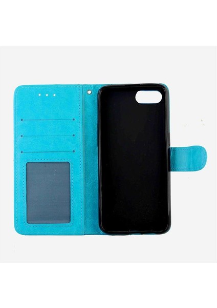 Realme C2 Kickstand Darbeye Pu Deri Kart Tutucu Için Flip Case (Yurt Dışından) modelleri