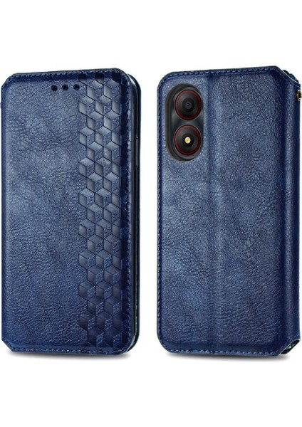 Zte A34 Moda Tasarımı Zarif Iş Çevirme Kapağı Deri Flip Case (Yurt Dışından)