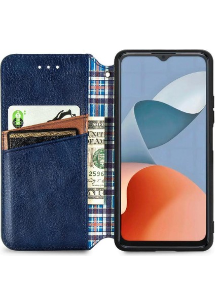 Zte A34 Moda Tasarımı Zarif Iş Çevirme Kapağı Deri Flip Case (Yurt Dışından) fırsatları