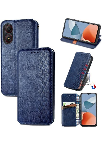 Zte A34 Moda Tasarımı Zarif Iş Çevirme Kapağı Deri Flip Case (Yurt Dışından) indirimleri