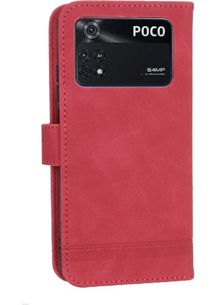 Xiaomi Poco M4 Pro 4g Manyetik Kapatma Nakit Cep Premium Için Flip Case (Yurt Dışından)