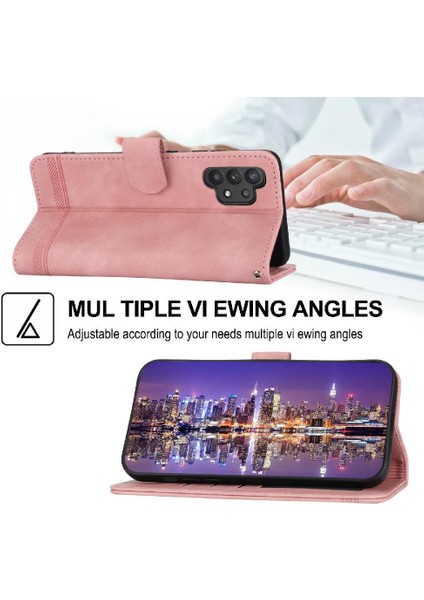 Samsung Galaxy A32 4g Bileklik Premium Kart Yuvaları Manyetik Için Flip Case (Yurt Dışından) indirimleri