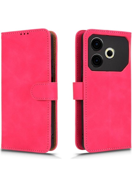 Tecno Pova 6 Neo Pu Deri Yan Toka Cüzdan Kart Yuvaları Için Flip Case (Yurt Dışından)