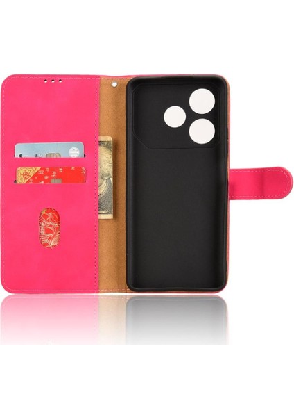 Tecno Pova 6 Neo Pu Deri Yan Toka Cüzdan Kart Yuvaları Için Flip Case (Yurt Dışından)