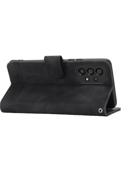 Samsung Galaxy A53 Kart Yuvaları Bileklik Manyetik Kapatma Için Flip Case (Yurt Dışından)