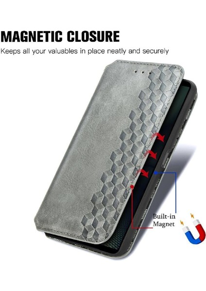 Sony Xperia 1 Vı Için Flip Case Deri Kılıf Kapak Kapak Cüzdan Fonksiyonu (Yurt Dışından)