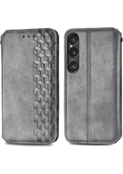 Sony Xperia 1 Vı Için Flip Case Deri Kılıf Kapak Kapak Cüzdan Fonksiyonu (Yurt Dışından)