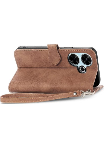 Xiaomi Redmi 13 4g Cüzdan Çok Renkli Iş Çoklu Kart Için Flip Case (Yurt Dışından)