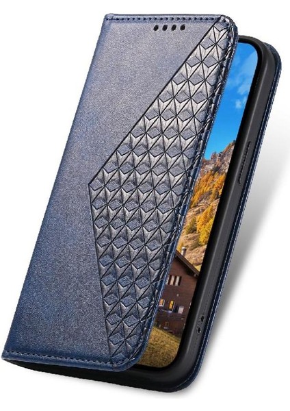 Oppo Oppo 10 5g Günlük Kullanım Için Flip Case Eşkenar Dörtgen Şekli Cüzdan Standı El (Yurt Dışından)