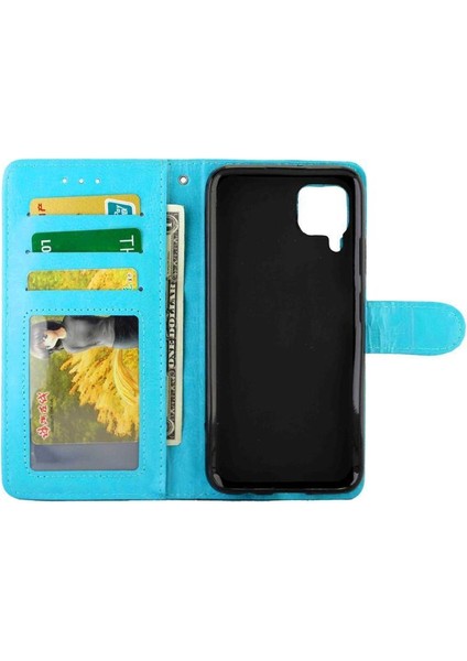 Huawei P40 Lite Pu Deri Manyetik Kapatma Kickstand Kart Için Flip Case (Yurt Dışından)