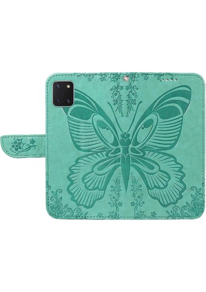 Samsung Galaxy NOTE10 Lite Yüksek Kaliteli Deri Kredi ile Flip Case (Yurt Dışından)