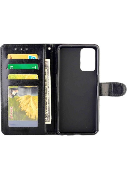 Oppo A54 4g Kart Tutucu Için Flip Case Darbeye Dayanıklı Manyetik Kapatma Pu (Yurt Dışından) fiyatları