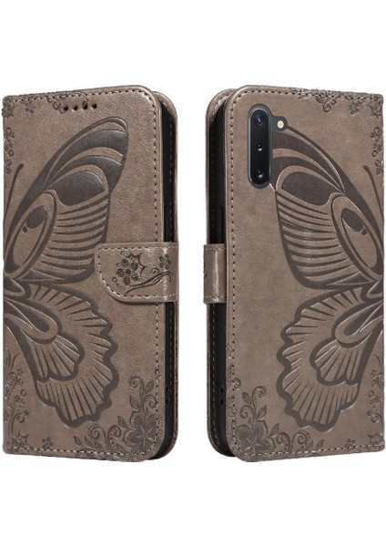 Kredi Kartı Yuvası Yüksek Kalite ile Samsung Galaxy Not 10 Için Flip Case (Yurt Dışından)