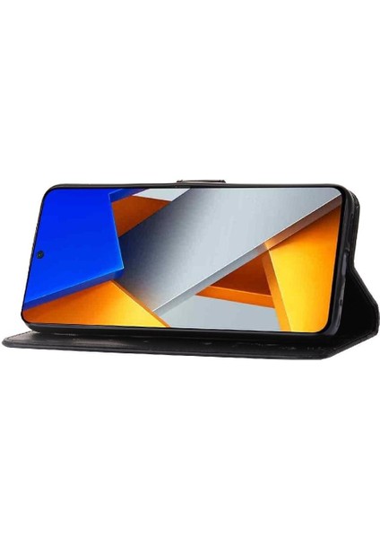 Xiaomi Poco M4 Pro 4g Için Pu Deri Manyetik Kapatma Kartı Durumda Bilek (Yurt Dışından) fırsatları