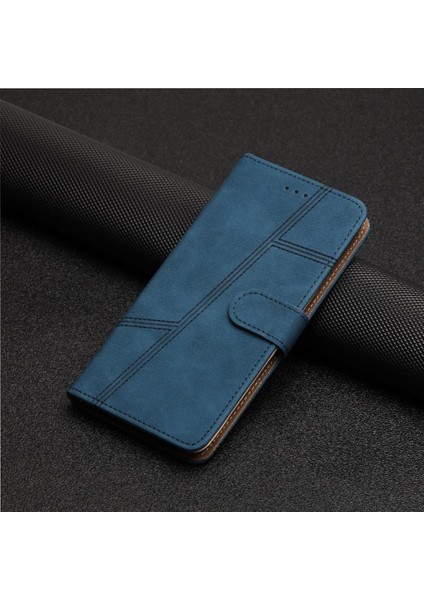 Samsung Galaxy A20E Cüzdan Pu Deri Kart Yuvaları Için Flip Case Tutucu Tam (Yurt Dışından)