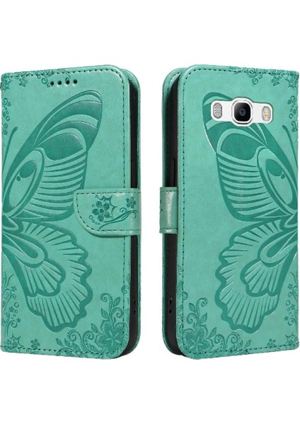 Kredi Kartı Yuvası ile Samsung Galaxy J5 2016 Için Flip Case Yüksek Kalite (Yurt Dışından)