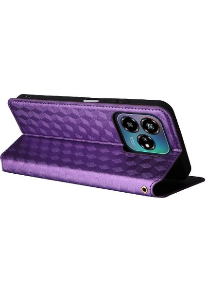 Zte Axon 60 Lite Kart Yuvaları Tutucu Manyetik Kapatma Cüzdan Pu (Yurt Dışından) modelleri