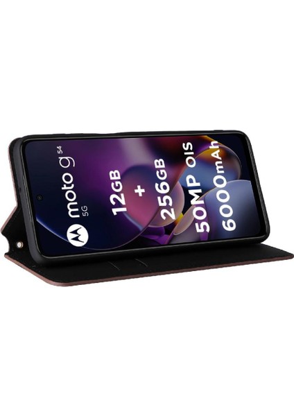 Motorola Moto G54 5g Pu Deri Kart Yuvaları Tutucu Manyetik 3D (Yurt Dışından) fırsatları