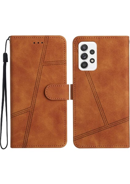 Samsung Galaxy A33 Için Flip Case 5g Cüzdan Pu Deri Bilek Kayışı Tam (Yurt Dışından) indirimleri