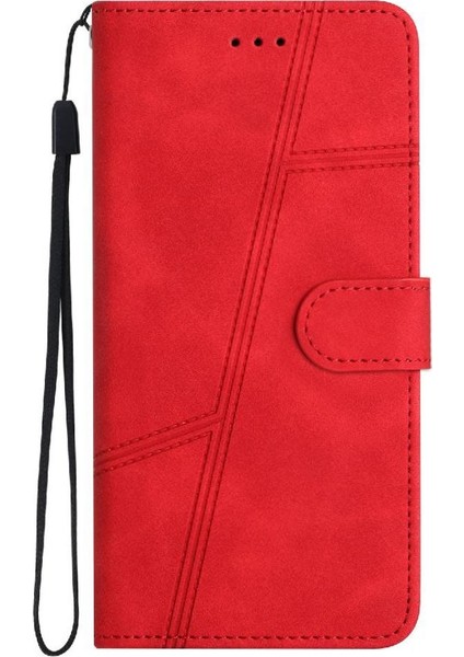 Samsung Galaxy A03 Çekirdek Bilek Kayışı Flip Için Flip Case Folio Kart Yuvaları Pu (Yurt Dışından)