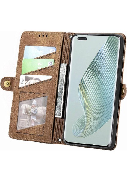 Onur Sihirli 5 Pro Için Flip Case Basit Iş Deri Kılıf Cüzdan Flip (Yurt Dışından)