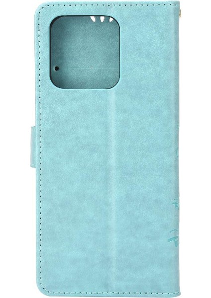 Xiaomi Redmi 10C Pu Deri Manyetik Kapatma Bilek Kayışı Için Filp Durumda (Yurt Dışından)