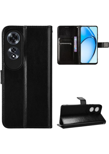 Oppo A60 4g Flip Kapak Için Kılıf Manyetik Cüzdan Kart Tutucu (Yurt Dışından) fırsatları