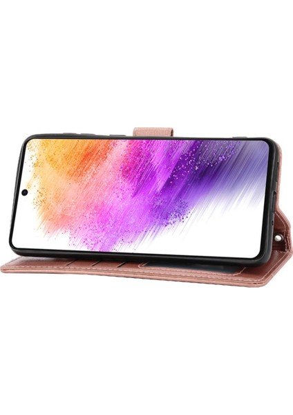 Samsung Galaxy A73 5g Kayış Kart Tutucu Kickstand Pu Için Flip Case (Yurt Dışından) indirimleri
