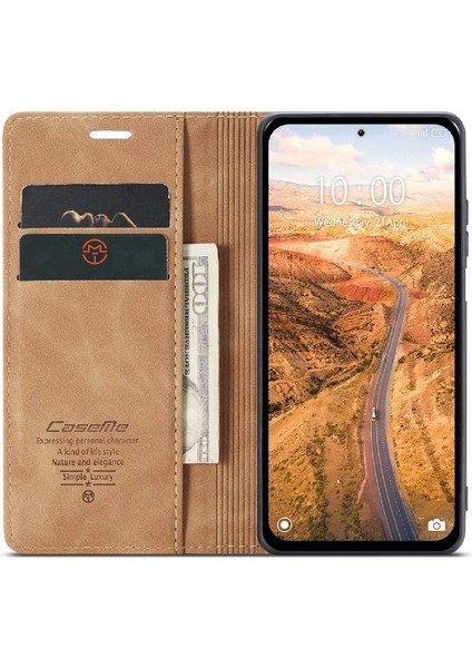 Xiaomi Redmi Not 13 Için Flip Case 5g Kılıf Kart Yuvası Kickstand Flip Folio (Yurt Dışından)