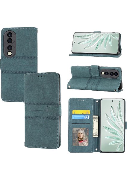 Onur Için Flip Case 80 Pro Pu Deri Manyetik Kapatma Cüzdan Kılıf (Yurt Dışından)