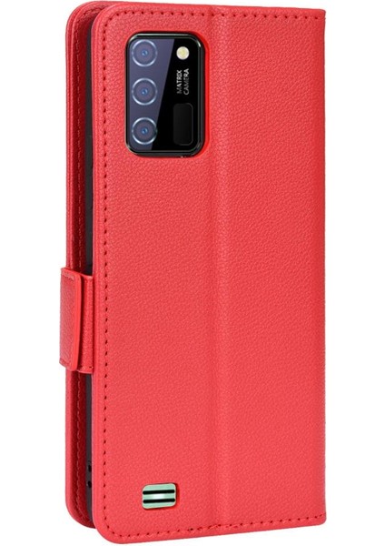 Oukitel C25 Cüzdan Pu Deri Kart Yuvaları Tutucu Yan Toka Için Kılıf (Yurt Dışından)