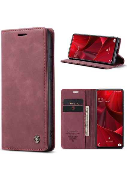 Samsung Galaxy S20 Fe Için Flip Case Vintage Pu Deri Cüzdan Flip Folio (Yurt Dışından)