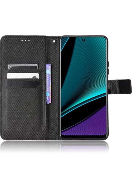 Infinix Not 11 Pro Kickstand Kapak Manyetik Cüzdan Kart Tutucu Için Kılıf (Yurt Dışından)