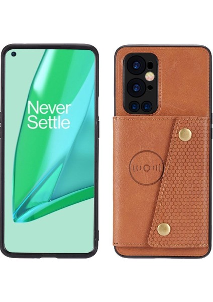 Oneplus 9 Pro Için Cüzdan Kılıf Kart Tutucu Cüzdan Kılıf Darbeye Kickstand (Yurt Dışından) indirimleri