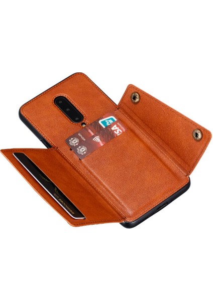 Oneplus 7 Pro Darbeye Koruyucu Kickstand Cüzdan Kılıf Için Cüzdan Kılıf (Yurt Dışından) fırsatları