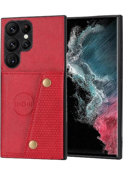 Samsung Galaxy S23 Ultra Darbeye Koruyucu Buit Için Cüzdan Kılıf (Yurt Dışından)