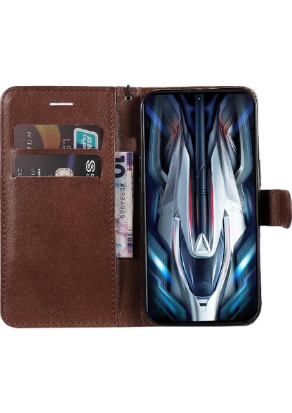 Xiaomi Poco F4 Gt Için Flip Case Klasik Düz Renk Yüksek Kaliteli Deri (Yurt Dışından)