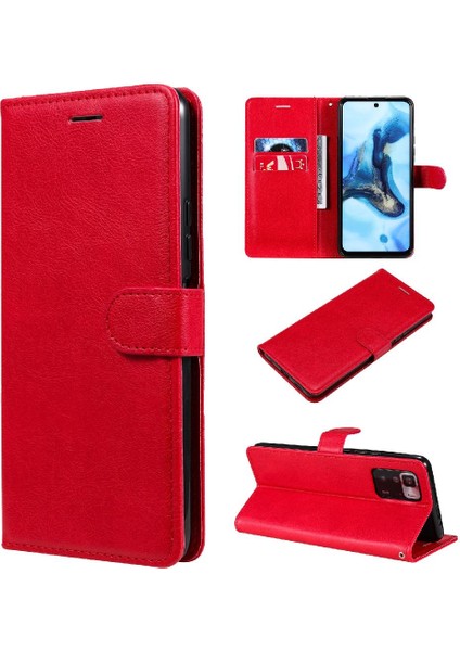 Xiaomi Redmi Not 10 Pro 5g Için Flip Case Iş Cüzdan Telefon Kılıfı ile (Yurt Dışından)