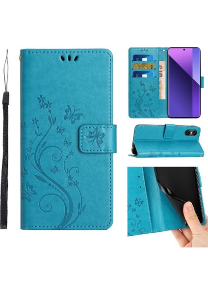Sony Xperia 10 Vı Için Filp Durumda Bilek Kayışı Manyetik Kapatma Kickstand Pu (Yurt Dışından)
