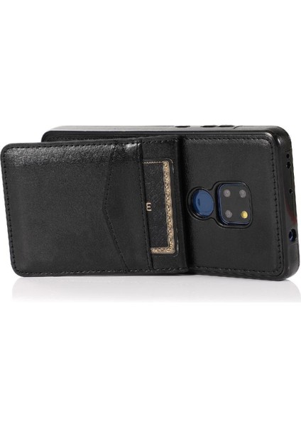 Kredi Manyetik Toka Kickstand ile Huawei Mate 20 Pro ile Uyumlu (Yurt Dışından)