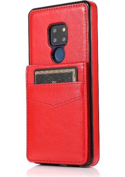 Kredi Manyetik Toka Kickstand ile Huawei Mate 20 Pro ile Uyumlu (Yurt Dışından)