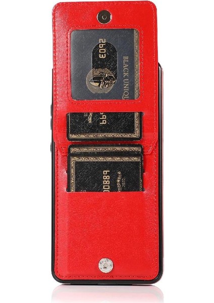 Kredi Manyetik Toka Kickstand ile Huawei Mate 20 Pro ile Uyumlu (Yurt Dışından)