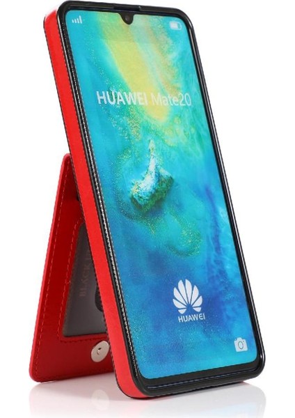 Kredi Kartı Tutucu Manyetik Toka ile Huawei Mate 20 ile Uyumlu (Yurt Dışından)